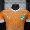 2026 Player Ivory Coast Special Edition Orange Soccer Jersey