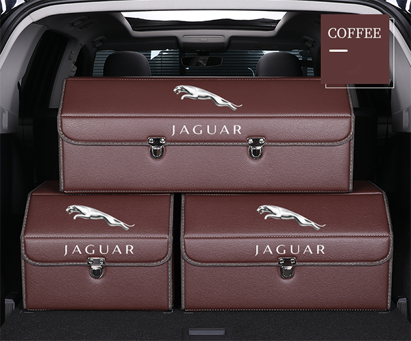 Car Trunk Leather Storage Box