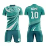 Customizable Adult Mens Soccer Wear Set Youth Soccer Clothes Suit with Europe Size and Team Name & Number for Men's Teams