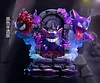 Big & 1/20 Scale World Zukan Throne Gengar Family - Pokemon Statue - sun Studio