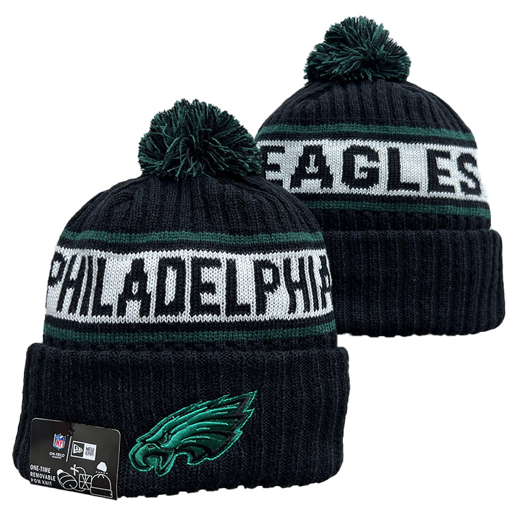Men's  Philadelphia Eagles Repeat Cuffed Knit Hat with Pom mysite