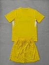 2025/2026 Kids Inter Milan yellow GK  Shirt  