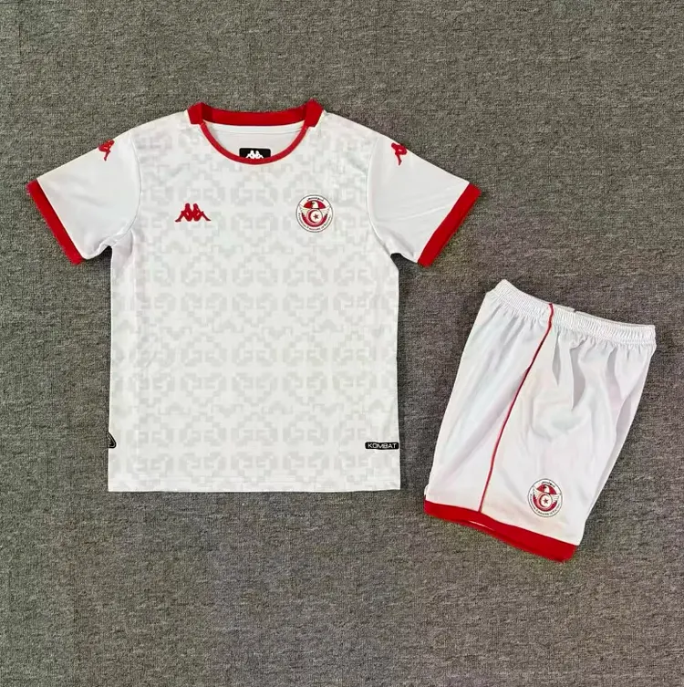 2627 Tunisia Away Match - Children's Kit
