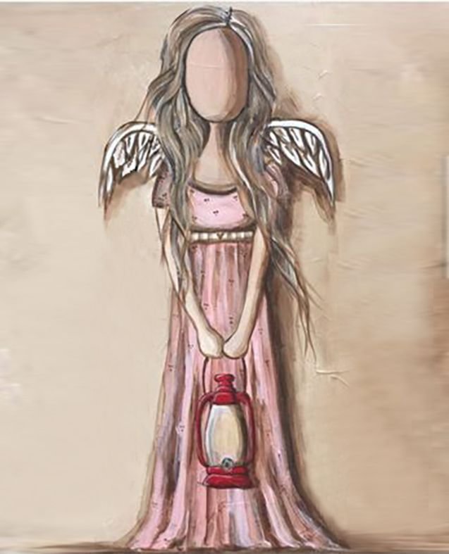 DIY Paint By Numbers Kit –Angel 114