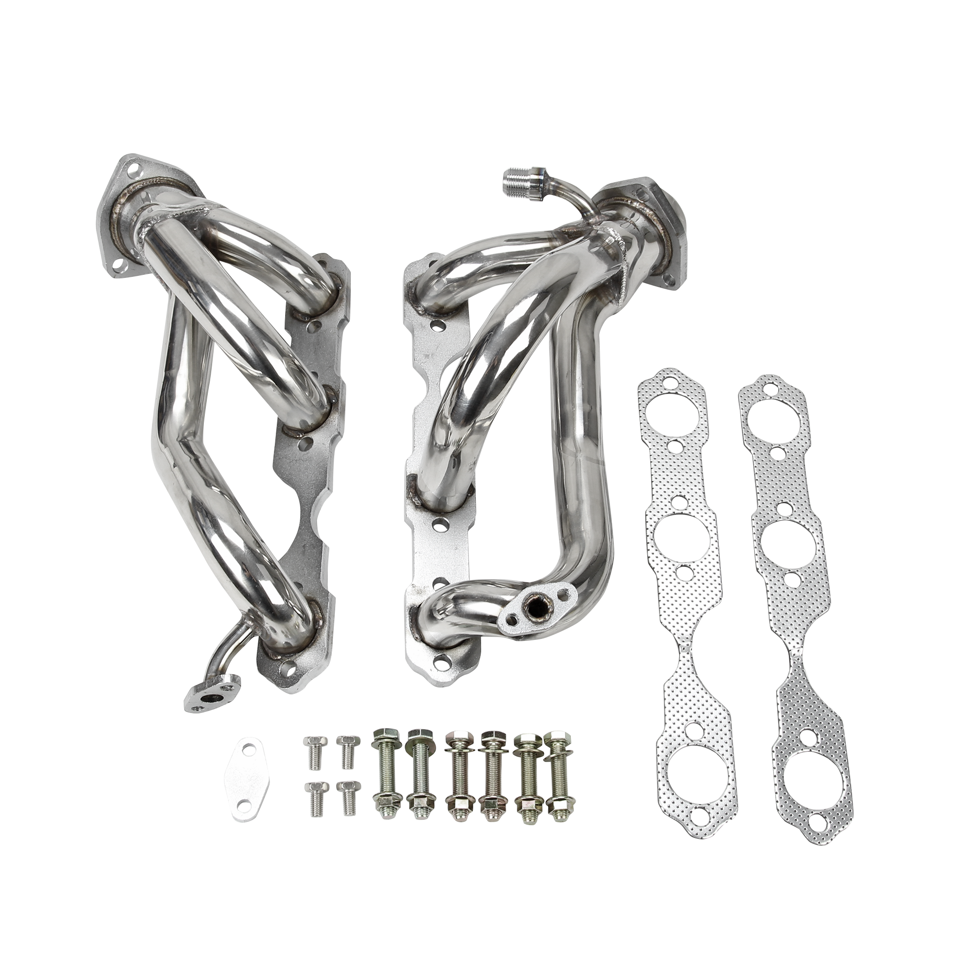 Stainless Steel Exhaust Header For S10, GMC Sonoma, Blazer 4.3L 4WD (1996-2001) – With Gaskets & Screws