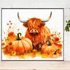 Diamond Painting -DIY Round Drill Cattle Pumpkin(60x50cm)