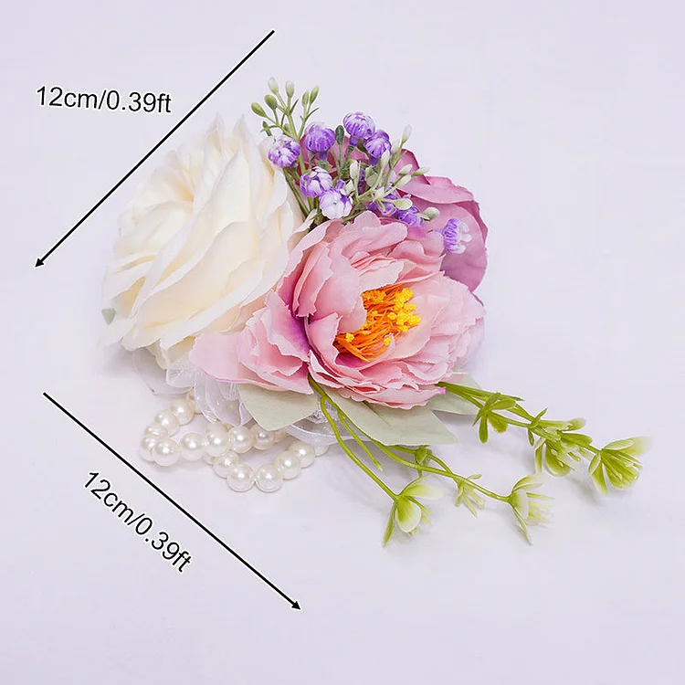 A865311 Purple Series Wrist Flower Bridal Decoration Wedding Supplies