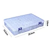 (US Only)77 Grids Lattice Box Storage Organizer Small Particle Box Diamond Painting Boxes