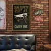 Gun Safety Rule #1: Carry One - Metal Tin Signs(8*12Inch/12*16Inch)