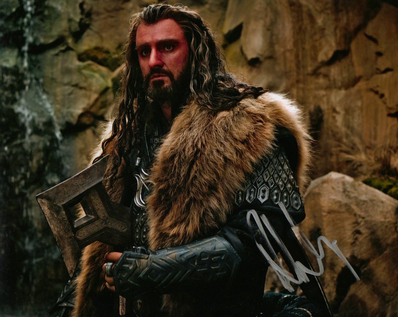 Richard Armitage Genuine Hand Signed 10X8 Photo Poster painting The Hobbit (5315)