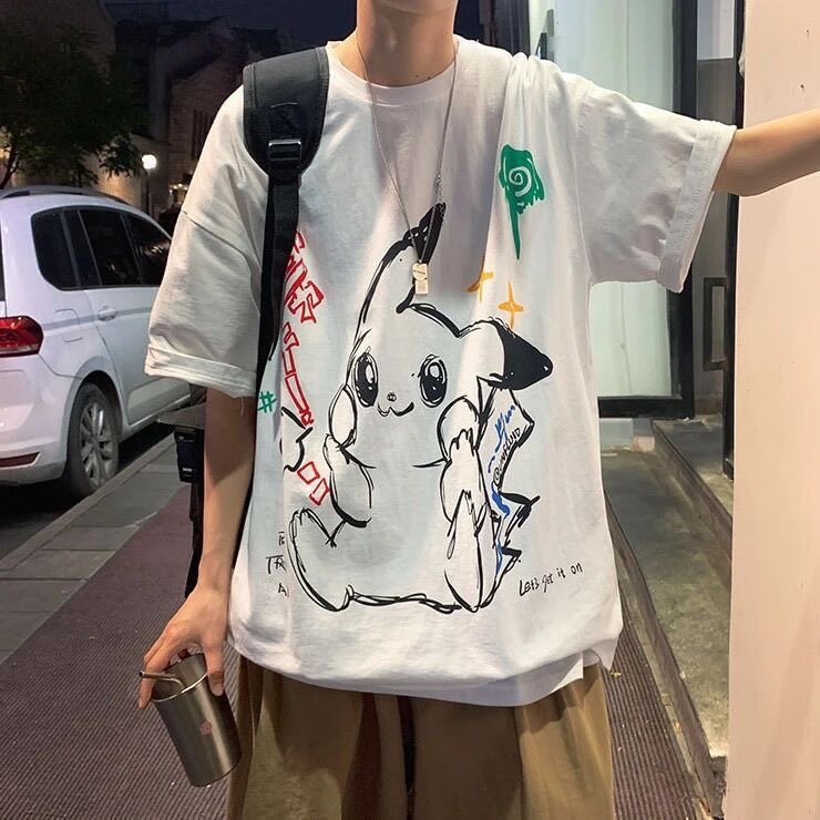 Kawaii Pokemon Pikachu T-shirt  weebmemes
