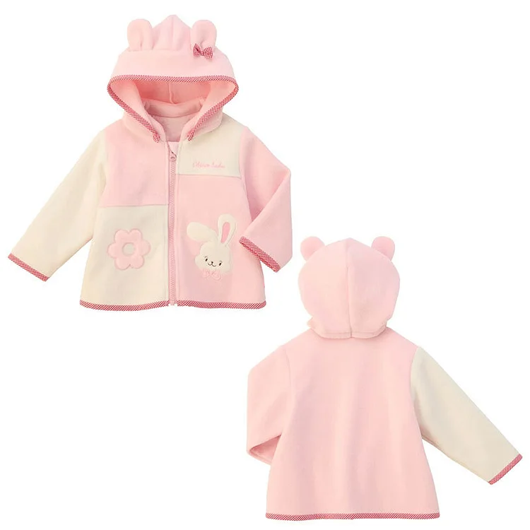 2025 Autumn/Winter Cute Cartoon Fleece Jacket for Girls