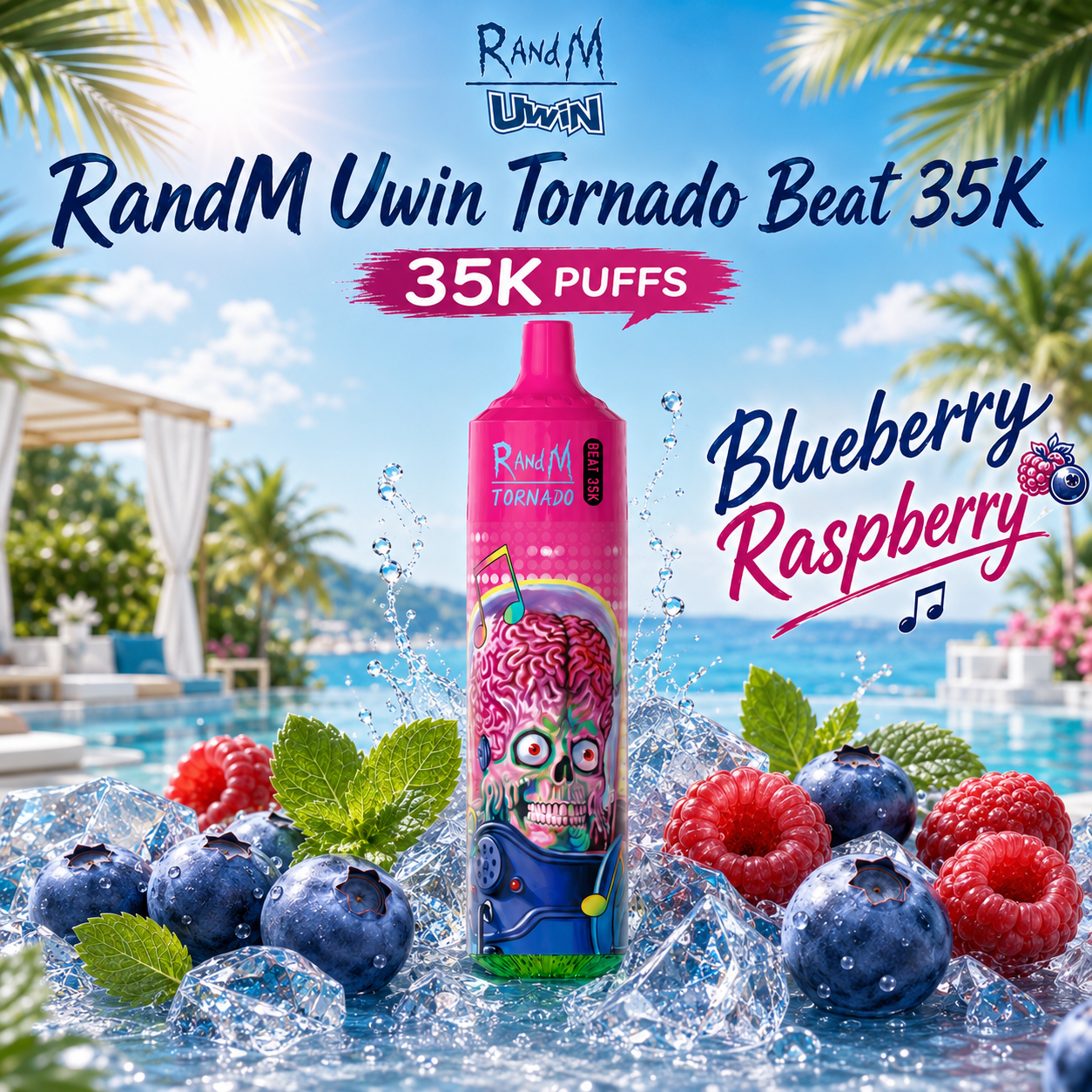 Uwin RandM Tornado 35000 Vape | 35000 Puffs mysite fumotvapeshop