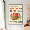Hot Cocoa-11CT Stamped Cross Stitch 40*60cm  tapestrymarket