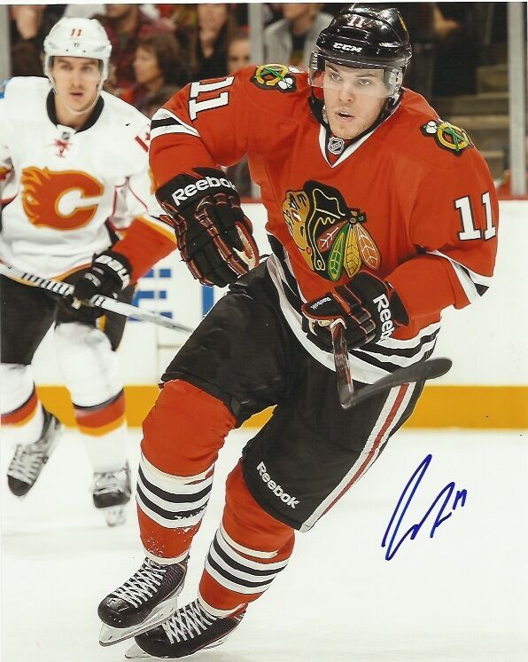 Chicago Blackhawks Jeremy Morin Signed Autographed 8x10 Photo Poster painting COA C