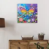 Butterfly Art Diamond Painting Kit for Adults Home Decor 25x25cm With Frame