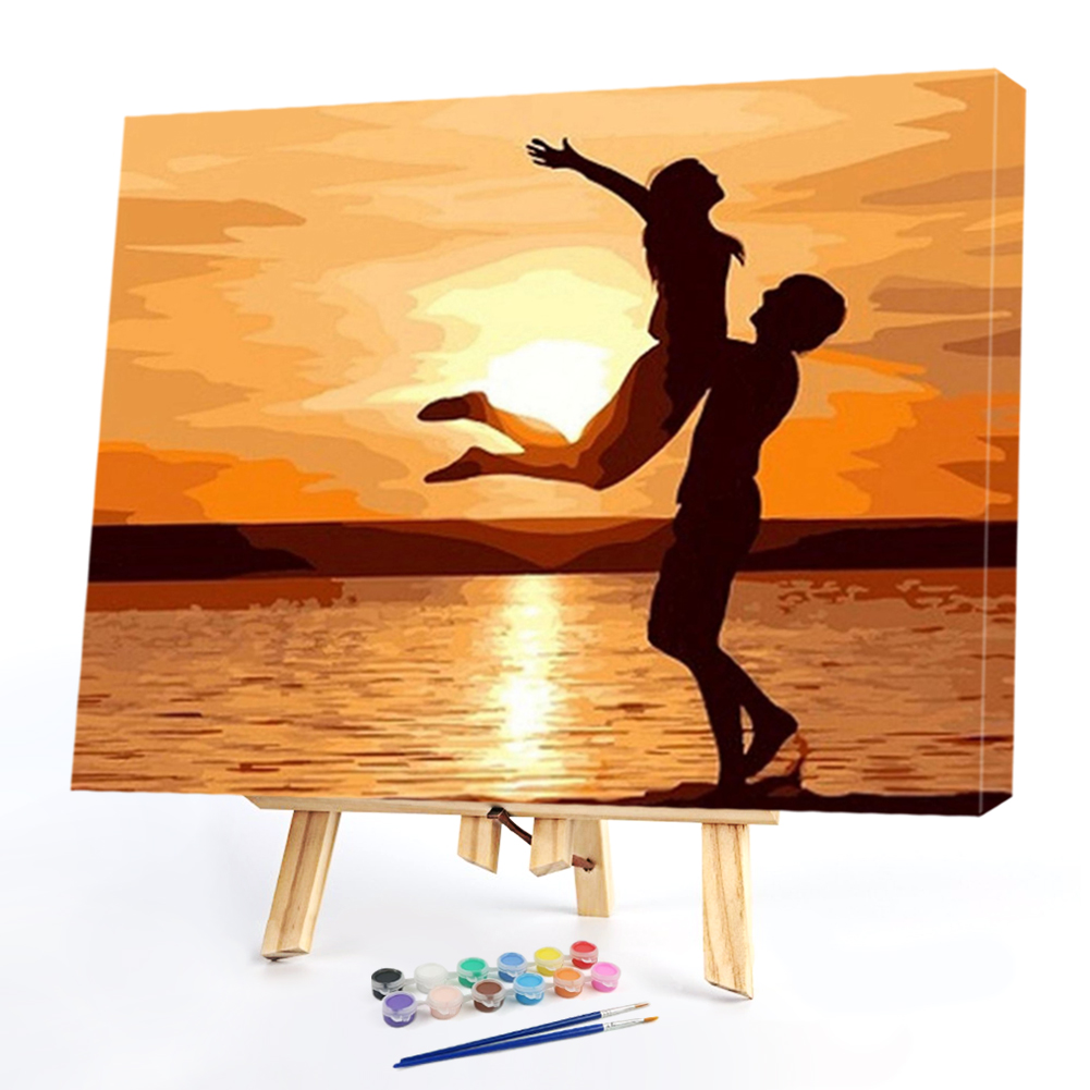 

40*50CM Paint By Numbers-Lovers, 501 Original