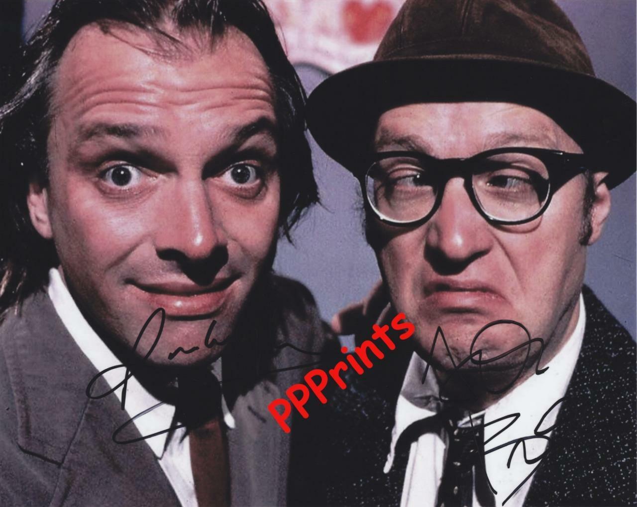 BOTTOM X2 Adrian Edmondson Rick Mayall SIGNED AUTOGRAPHED 10X8 REPRO Photo Poster painting PRINT