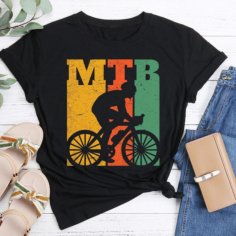 MTB Shirt - Mountain Bike Shir T-shirt Tee -05647-Annaletters