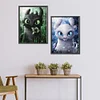 (2 Pack) Toothless Set - Round Drill Diamond Painting - 30*40CM
