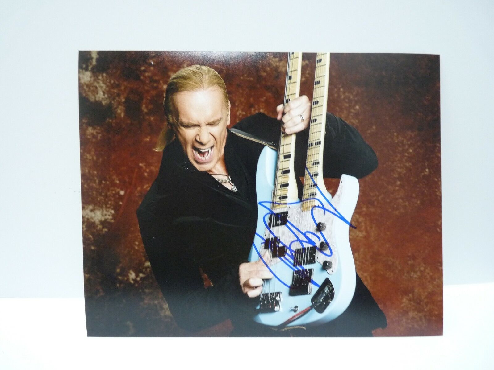 Billy Sheehan DLR Mr Big Autographed Signed 8X10 Photo Poster painting PSA BAS Guaranteed #5