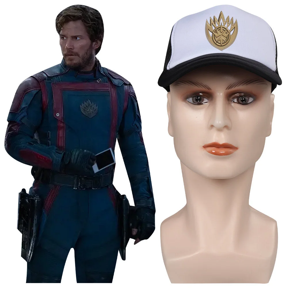 Guardians of the Galaxy Vol. 3 Star Lord Cosplay Hat Cap Halloween Carnival Party Disguise Costume Accessory Gifts