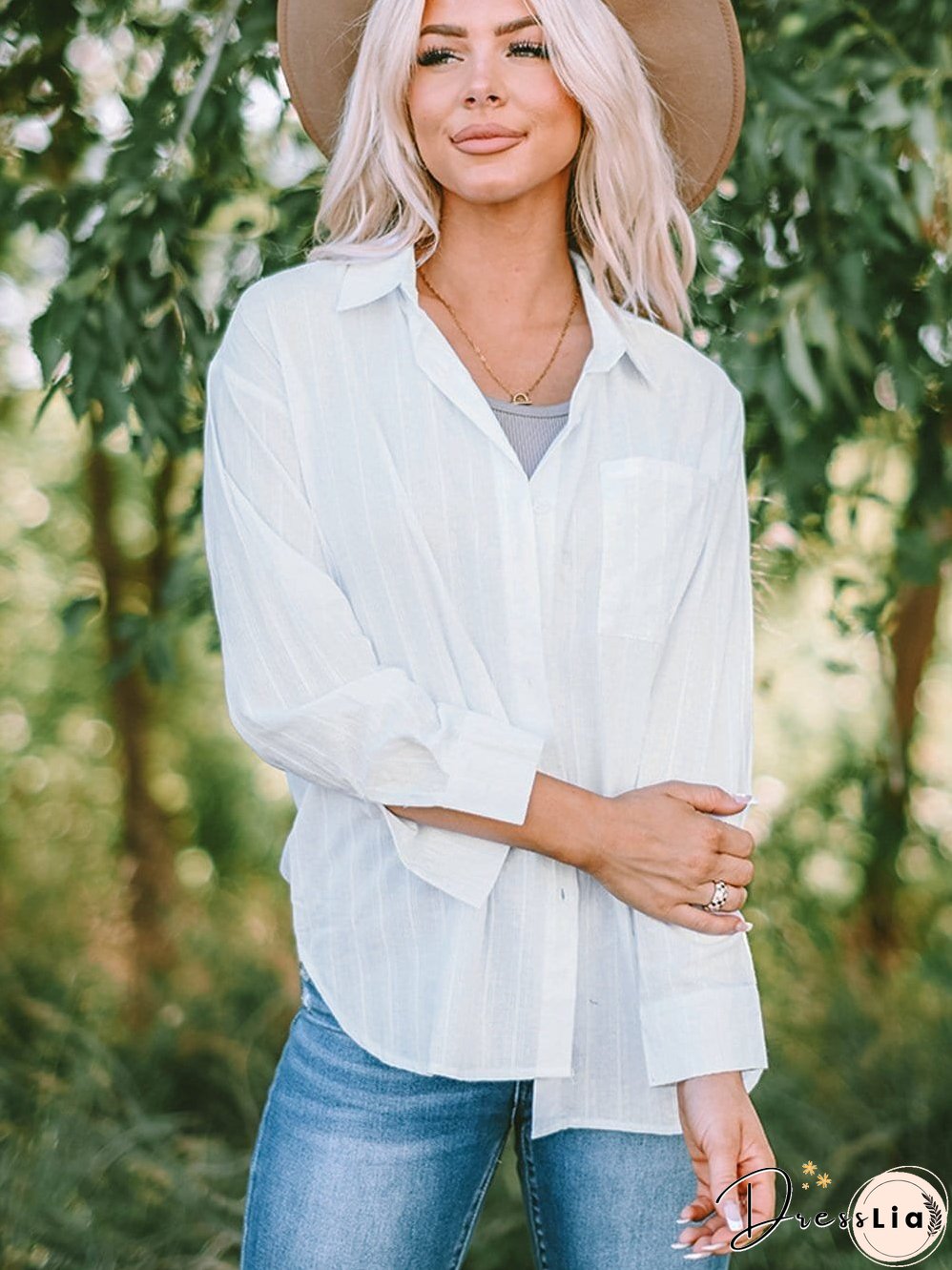 Date Night Striped Shirt