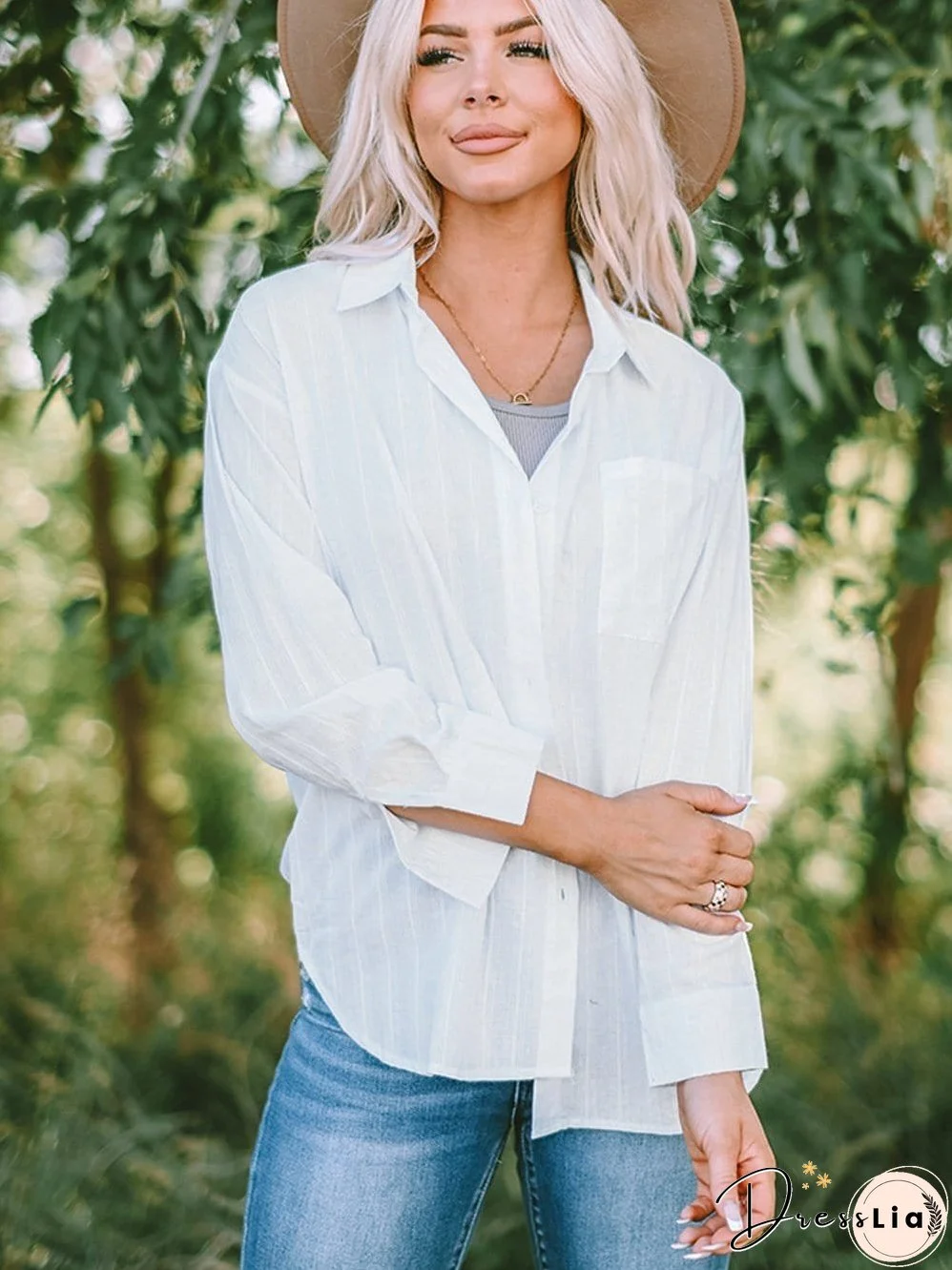 Date Night Striped Shirt