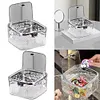 Hair Accessories Organizer Clear Hair Tie Organizer for Laundry Pods Cotton Swab