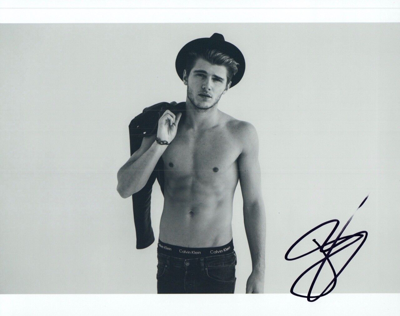 Twan Kuyper Signed Autograph 8x10 Photo Poster painting YouTuber Shirtless Male Model Actor COA