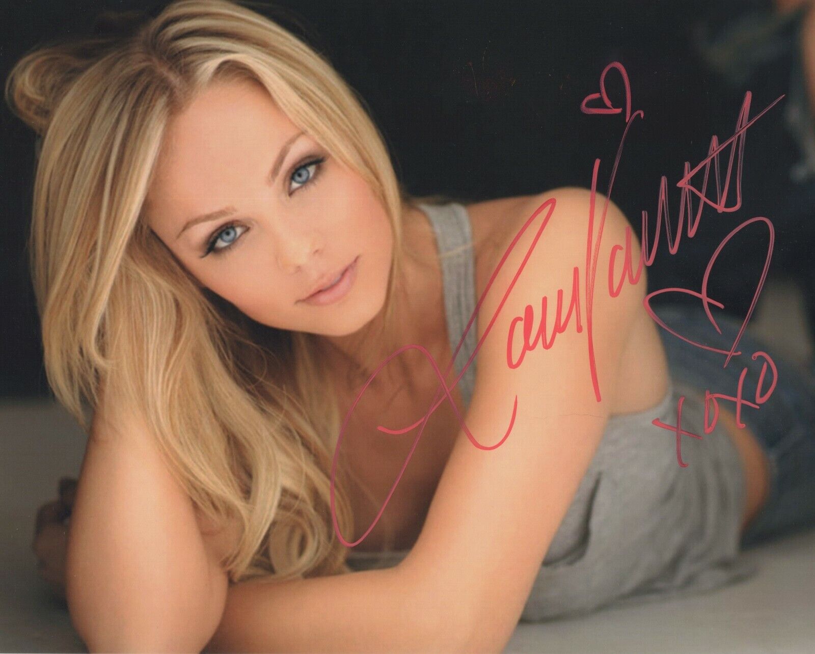 LAURA VANDERVOORT SIGNED AUTOGRAPH HOT 8X10 Photo Poster painting SMALLVILLE SUPERGIRL PROOF