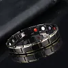 Magnetic Therapy Healing Bracelets - Black, Silver, Gold