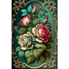 (40*60cm)Vintage Rose - Full Round Drill Diamond Painting