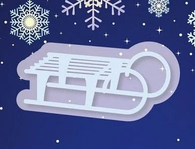 Piggy Craft metal cutting dies cut die mold Winter Christmas Series Scrapbook paper craft knife mould blade punch stencils dies