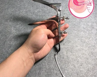 pornhint Pornhint Electric Shock Stainless Steel Vaginal Speculum Dilation Electrosex Gear Accessories(Not for Beginner )
