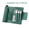 Ensemble coupe-ongles avec fente de rangement pour ongles