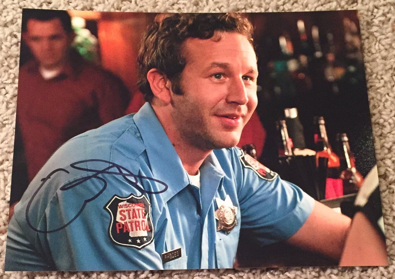 CHRIS O'DOWD SIGNED AUTOGRAPH BRIDESMAIDS 8x10 Photo Poster painting B w/EXACT PROOF