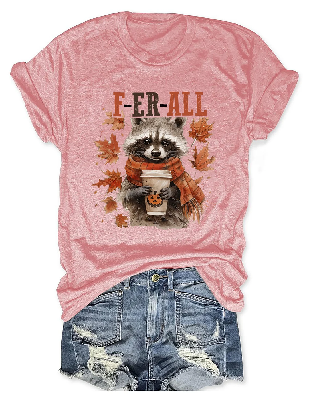 Feral Girl Fall T-Shirt