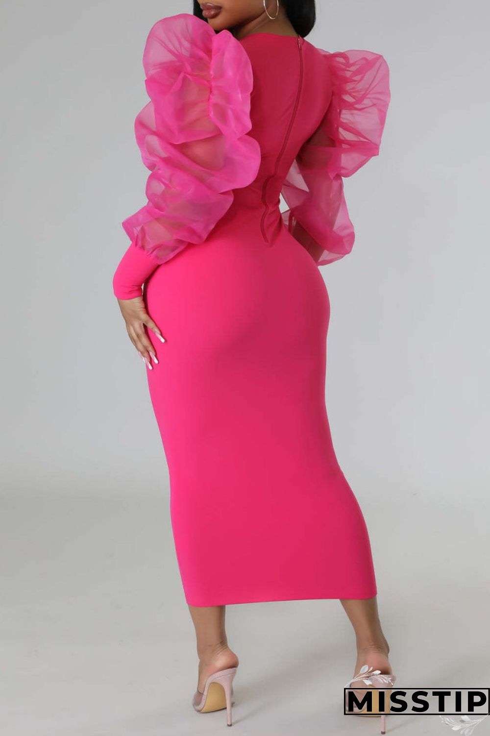 Black Fashion Casual Solid Patchwork O Neck Long Sleeve Dresses