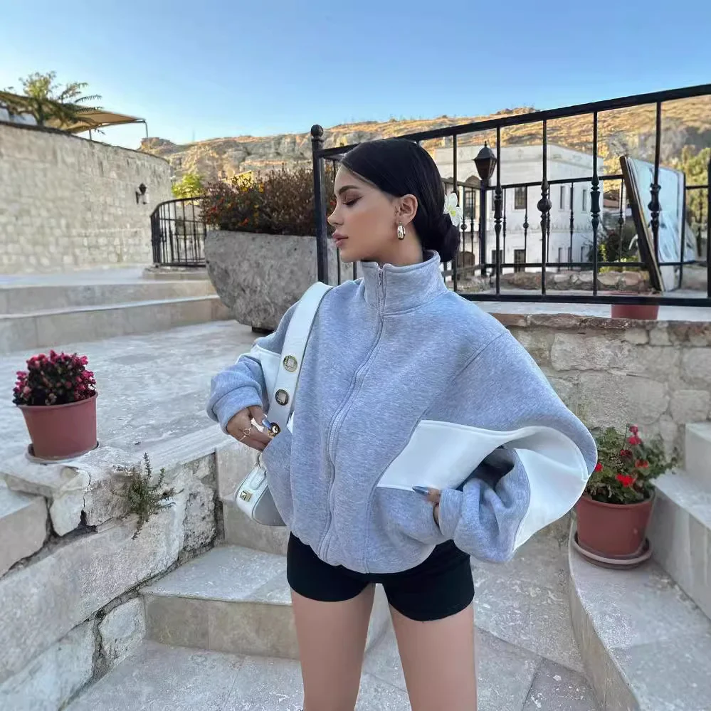 Nigikala Nigikala And Winter Explosion 2025 Women's Loose Casual Casual Clothes Long Sleeves Collar Coat Women