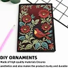 (US Local)Flower Bird Special Shaped Diamond Painting Journal Notebook for Adults
