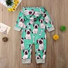 Baby Doggie Creeper Hoodie Zipper Jumpsuit Rompers