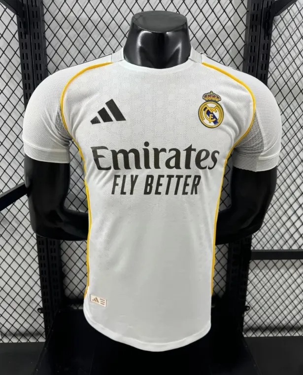 2526 New Season Real Madrid Home Jersey Player Edition