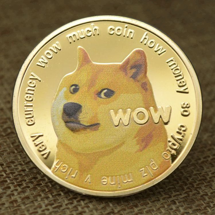 24k Gold Plated Dogecoin