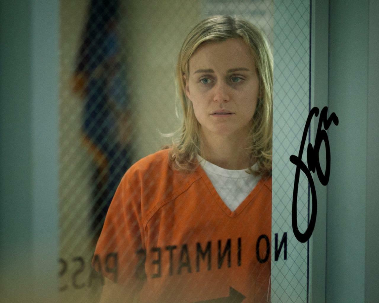 Taylor Schilling Orange Is The New Black SIGNED AUTOGRAPHED 10X8 REP-PRINT Photo Poster painting