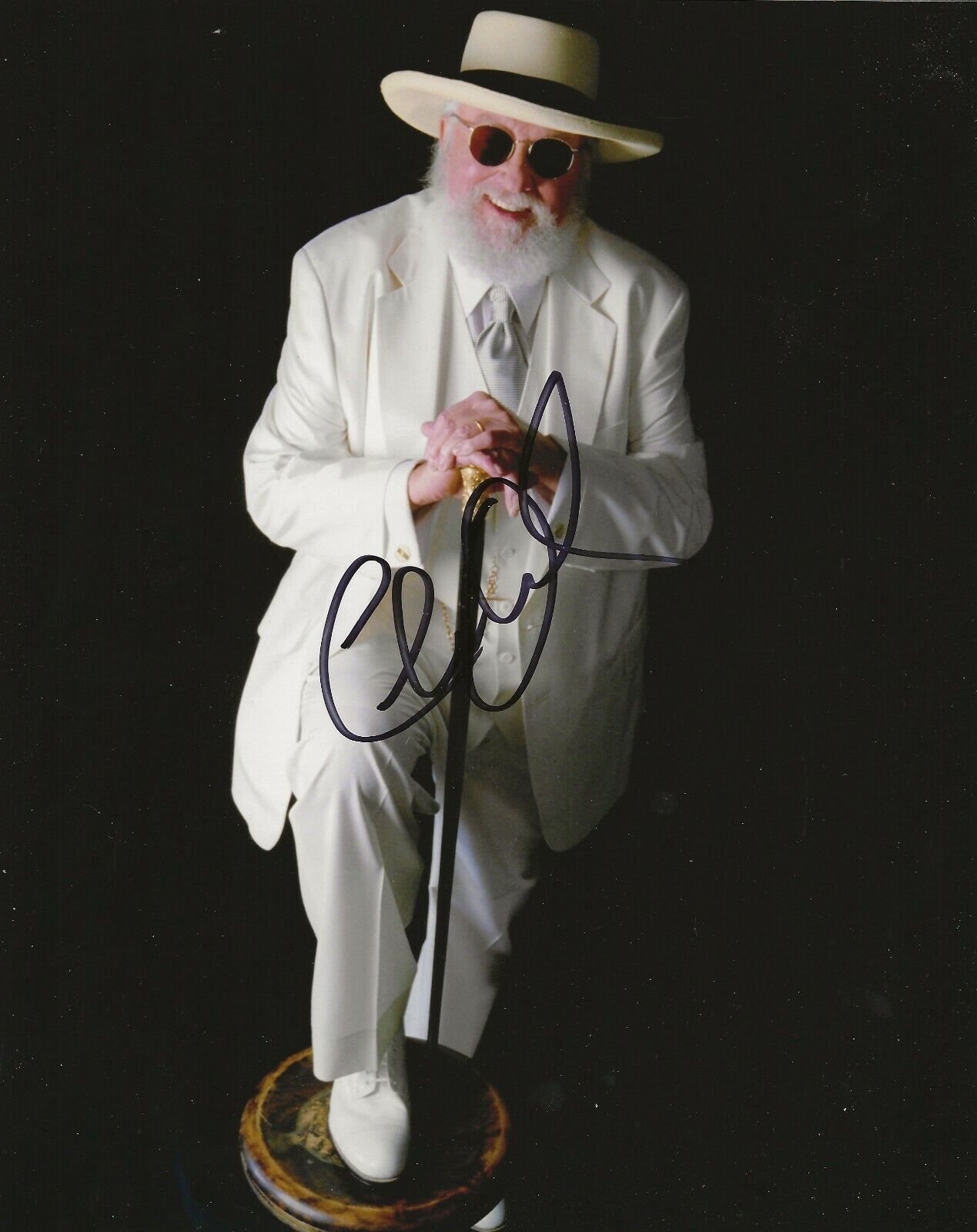 Charlie Daniels REAL hand SIGNED Photo Poster painting #7 COA Devil Went Down To Georgia