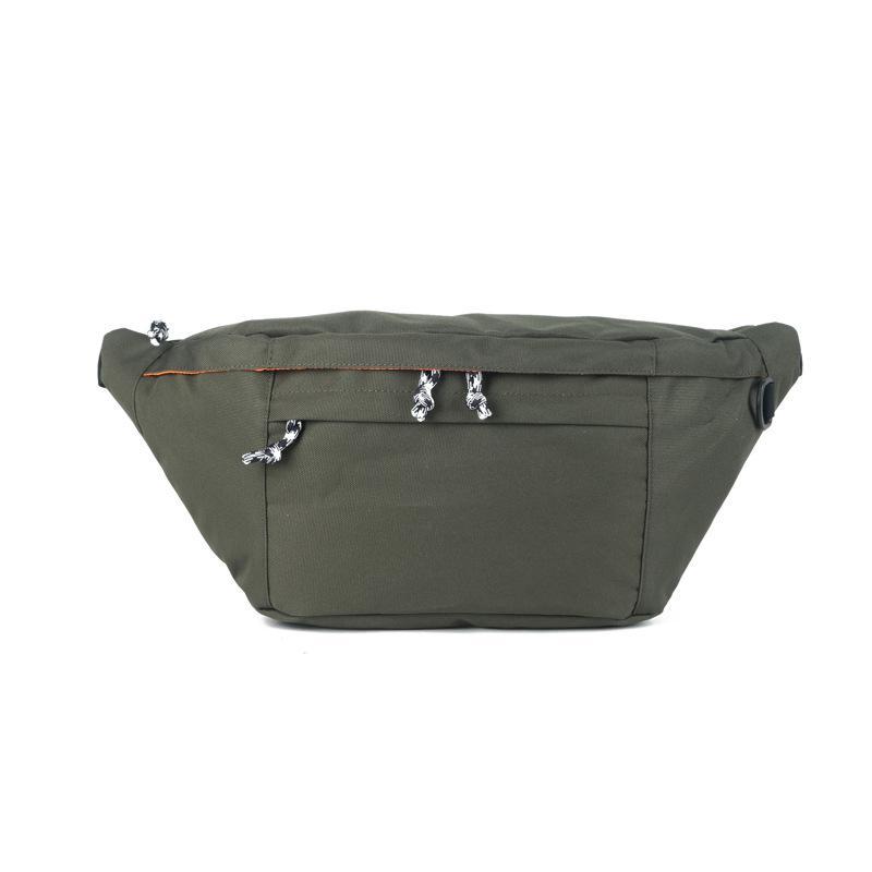 Mens Fashion Waterproof Large Capacity Canvas Shoulder Bags Casual Belt Packs