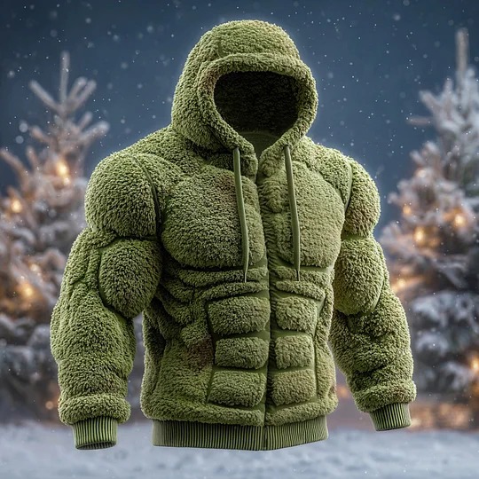 3D Print Christmas Ugly Sweater Unisex Black Ugly Hoodies