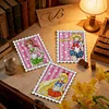 (3pcs)Sailor Moon Partial Counted Cross Stitch Fridge Magnet Kit 14CT 2-Strand 7x8cm Backstitch