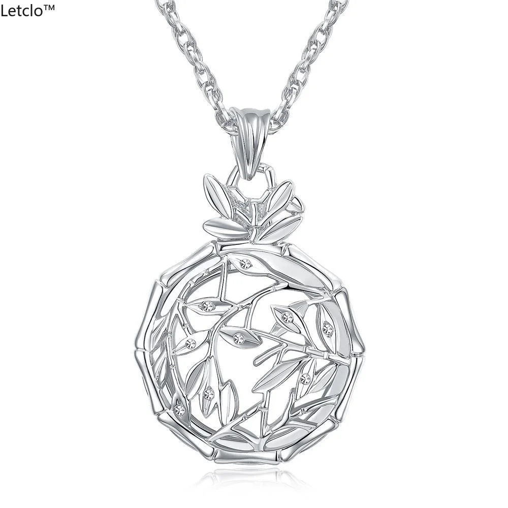 Letclo™ Leaf Magnify Glass Necklace letclo Letclo